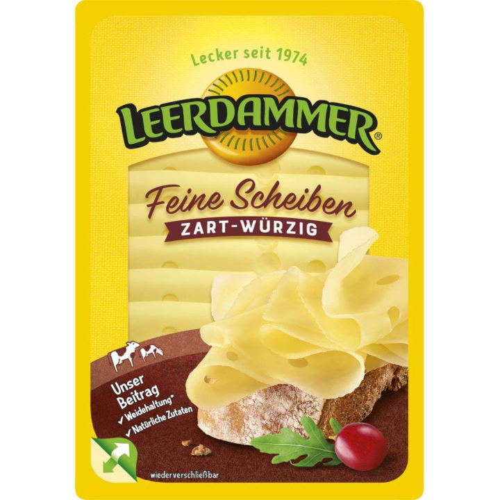 Leerdammer Feine Scheiben zart-würzig 100 g