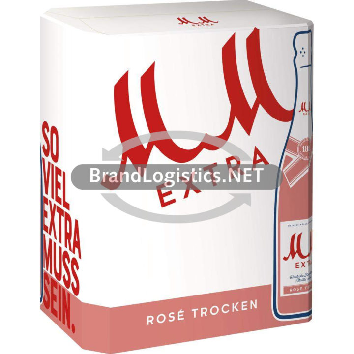 MM Extra Rosé Trocken 11% vol. Karton 6×0,75 l
