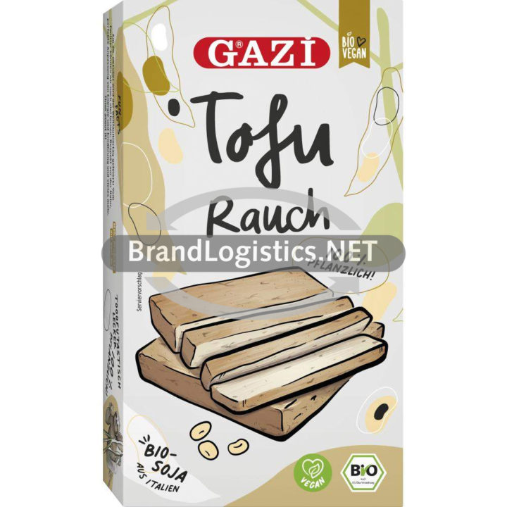 GAZi Vegan Bio-Tofu Rauch 4×50 g
