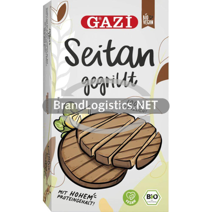 GAZi Vegan Bio-Seitan gegrillt 4×50 g