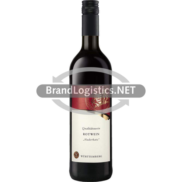 WZG Haderkatz Rotweincuvée Qualitätswein halbtrocken 0,75 l