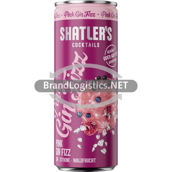 Shatler’s Pink Gin Fizz 0,25 l