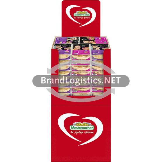 Mestemacher Naan Brot 2-fach Display 42×240 g