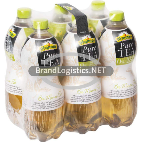 Pfanner Pure Tea Bio Minze Tee Tray 6×1 l