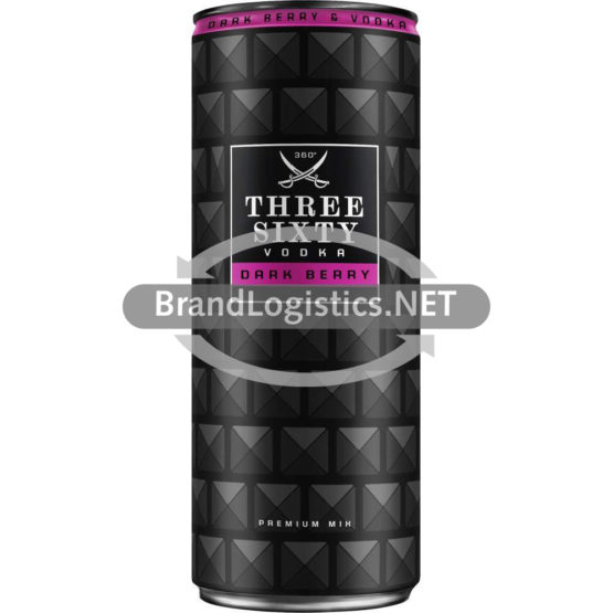 Three Sixty Dark Berry 0,33 l