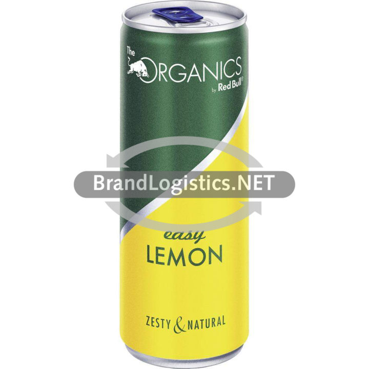 Red Bull Organics Easy Lemon DE Alu Can 250ml