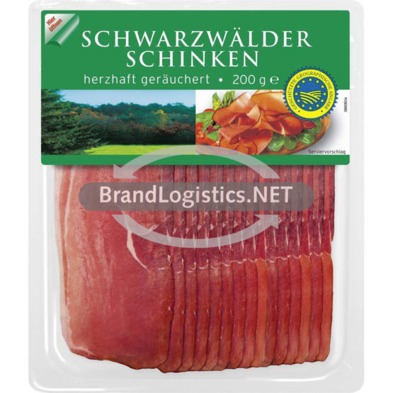 Schwarzwälder Schinken geräuchert 200 g
