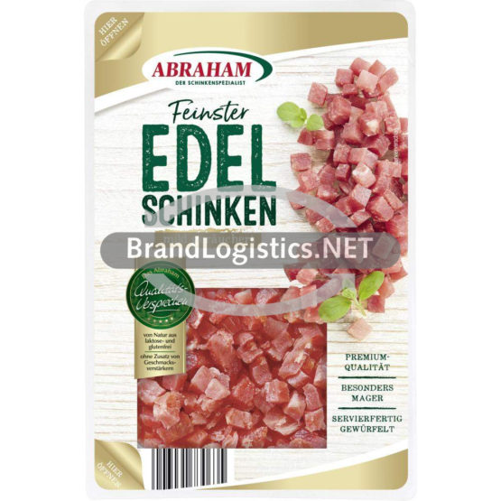 Abraham Edelschinkenwürfel geräuchert 2×100 g