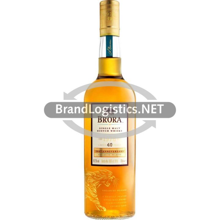 Brora Single Malt Scotch Whisky 40Y 0,7 l