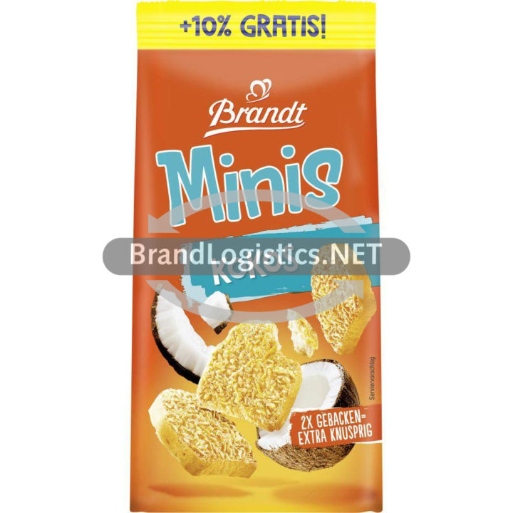 Brandt Minis + 10% Kokos 121 g