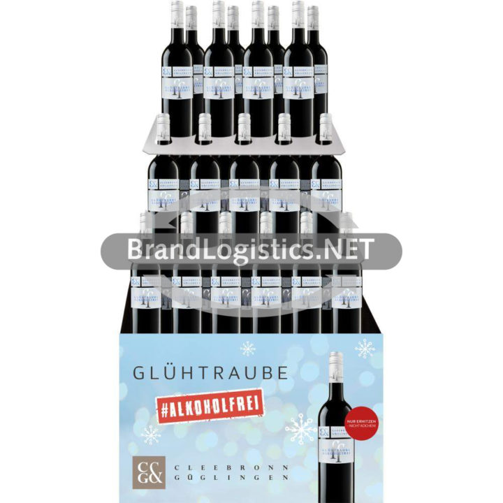 Weingärtner Cleebronn & Güglingen Glühtraube fein & fruchtig 0,75 Liter 96 Flaschen 0,75 Liter