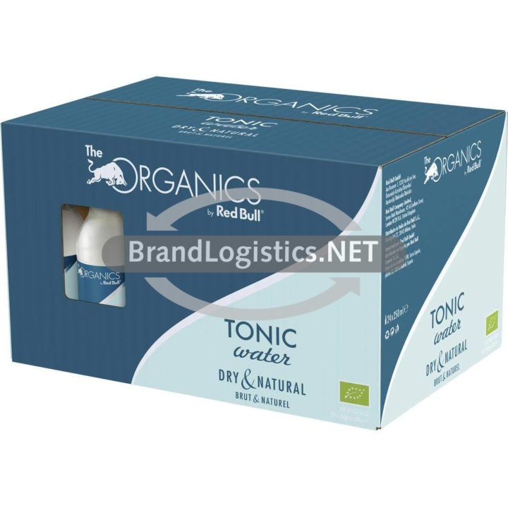 Red Bull Organics Tonic Water Glasflasche Karton 250 ml