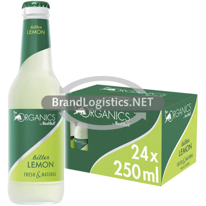 Red Bull Organics Bitter Lemon Glasflasche Karton 250 ml E-Commerce