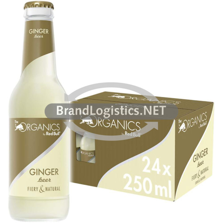 Red Bull Organics Ginger Beer Glasflasche Karton 24×250 ml E-Commerce