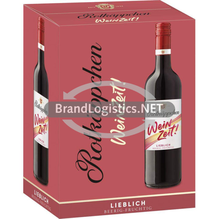 Rotkäppchen Weinzeit! Rot lieblich Karton 6×0,75 l