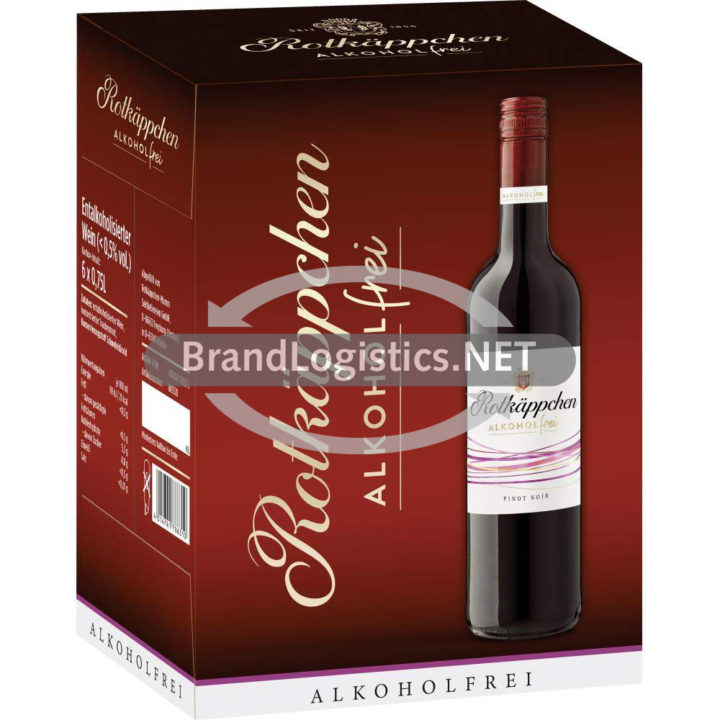 Rotkäppchen Pinot Noir Alkoholfrei Karton 6×0,75 l (neue Ausstattung)