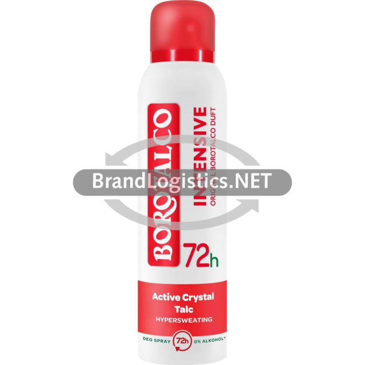 Borotalco Deo Spray Intensive 72h – Original Borotalco Duft 150 ml
