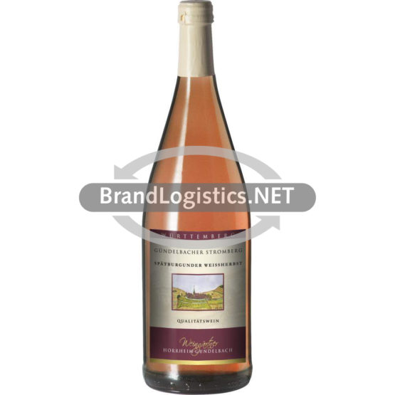 Gündelbacher Stromberg Spätburgunder Weißherbst Qualitätswein feinherb 1,0 l