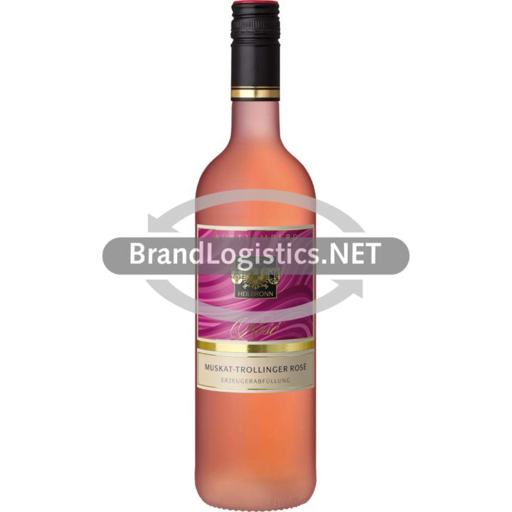 Heilbronner Muskat-Trollinger Rosé QbA 0,75 l