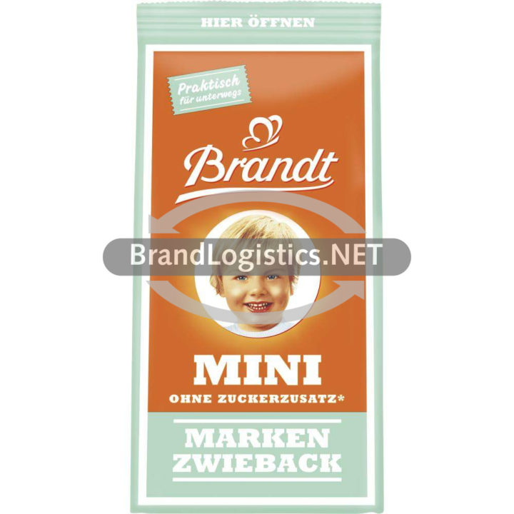 Brandt Mini Markenzwieback ohne Zuckerzusatz 90 g
