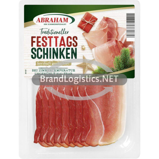 Abraham Saisonschinken geräuchert Festtagsschinken 125 g