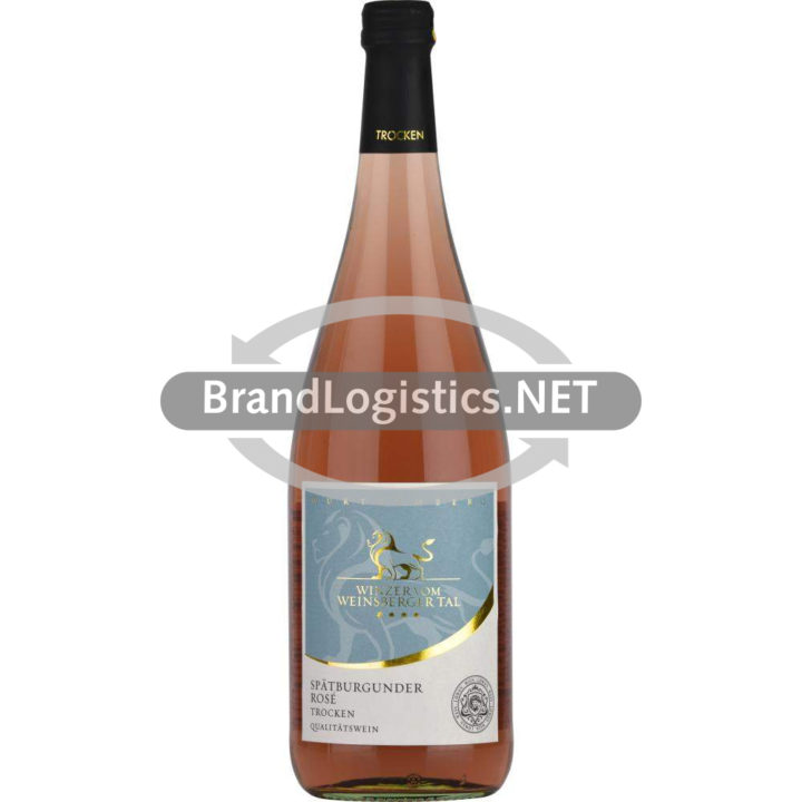 Winzer vom Weinsberger Tal Spätburgunder Rosé – QbA trocken 1,0 l