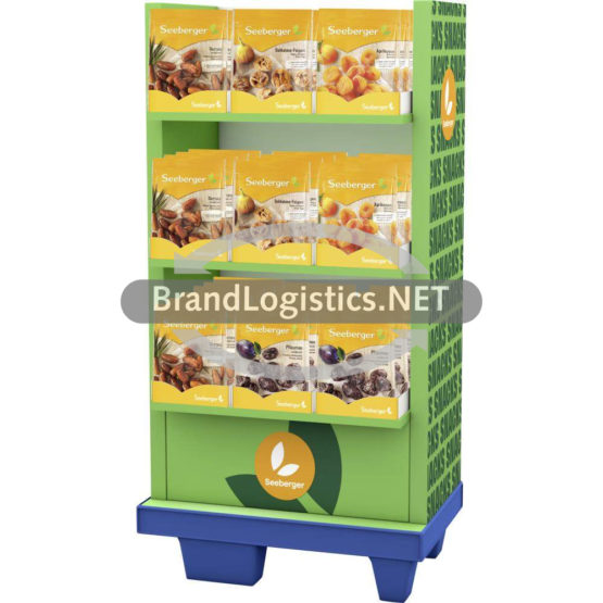 Seeberger Trockenfrüchte 4-fach Display 115×200 g